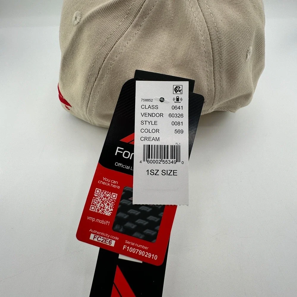 Formula 1 F1 Suzuka Racing Snapback Hat Cream 2026 Japanese Grand Prix Cap‎ NEW